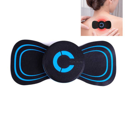  Share | Wishlist | Report Electric Cervical Vertebra Spine Massager Massage Sticker EMS Pulse Neck Shoulder Whole Body Portable Massage Device