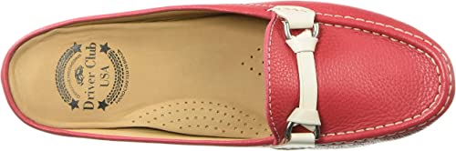Driver Club USA - Cuero para mujer fabricado en Brasil Oakland Mule Paradise Pink
