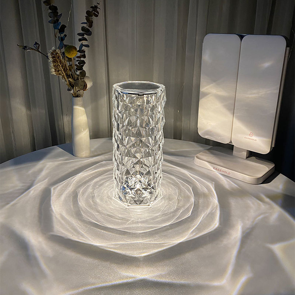 Crystal Lamp Table