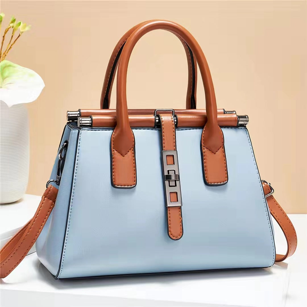 Fashionable One-shoulder Large Handbag