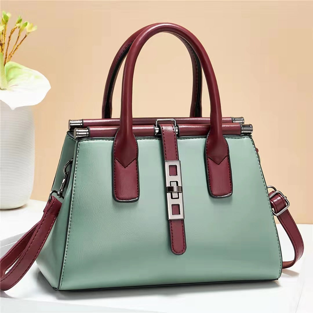 Fashionable One-shoulder Large Handbag