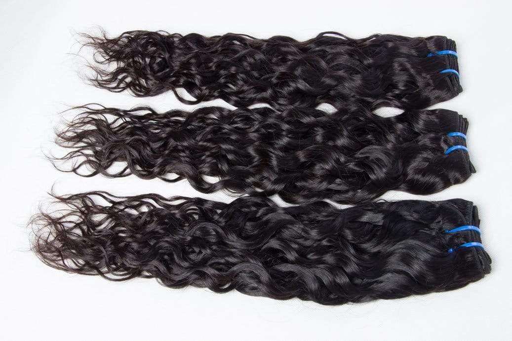 Grade 9A 4bundles Water wave No Tange No Shedding 100% Human hair π«