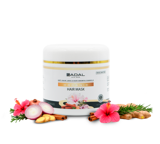 SADAL Deep Conditioning Hair Mask for Growth & Thickness – Intense Repair Treatment with Natural Oils & Herbal Extracts