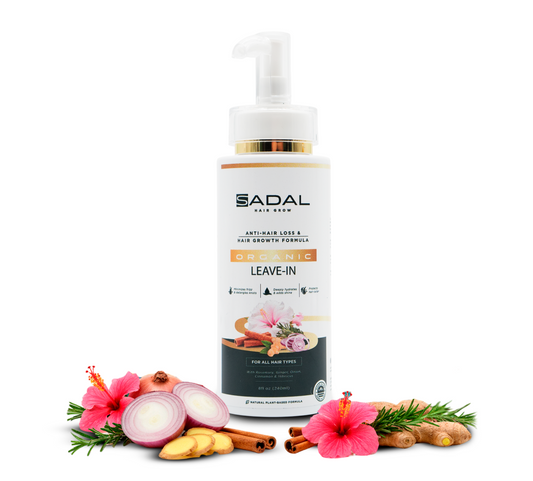 SADAL Nourishing Leave-In Treatment for Women – Lightweight Frizz Control & Hair Strengthener with Vitamins & Herbal Extracts