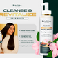SADAL Organic Hair Growth Shampoo for Women – Strengthening Cleanser with Rosemary, Ginger & Hibiscus for Hair Loss and Scalp Health