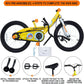 Chipmunk Boys Girls and  Submarine Steel 12 In Bike Training Wheels Yellow