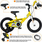 Chipmunk Boys Girls and  Submarine Steel 12 In Bike Training Wheels Yellow