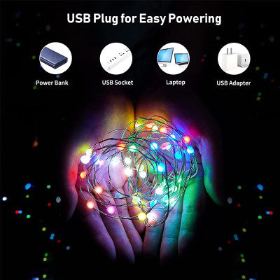 USB Smart Bluetooth Led Copper Wire String Light App