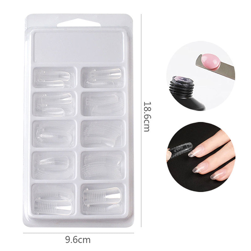 Painless Extension Gel Nail Art Without Paper Holder Quick Model Painless Crystal Gel Set