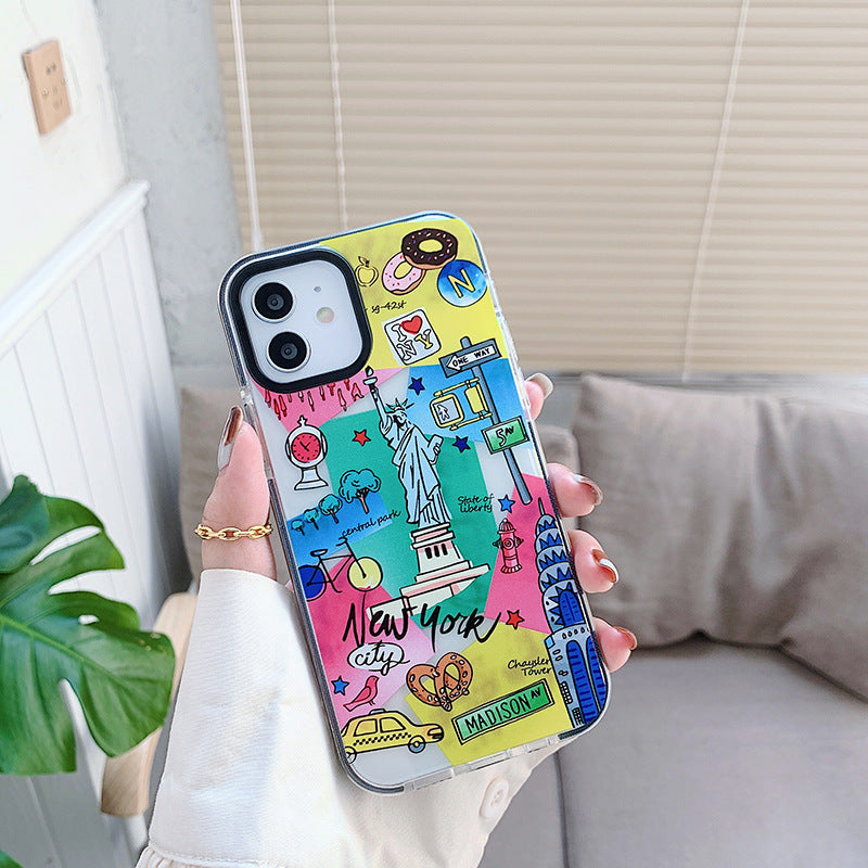 Fashion World Travel Label Iphone Cases