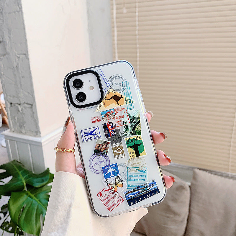 Fashion World Travel Label Iphone Cases