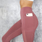 Women Leggings Mujer Pocket Push Up  Active Wear