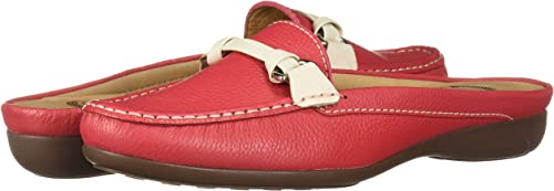 Driver Club USA - Cuero para mujer fabricado en Brasil Oakland Mule Paradise Pink