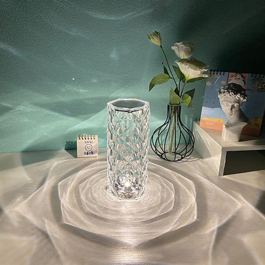 Crystal Lamp Table