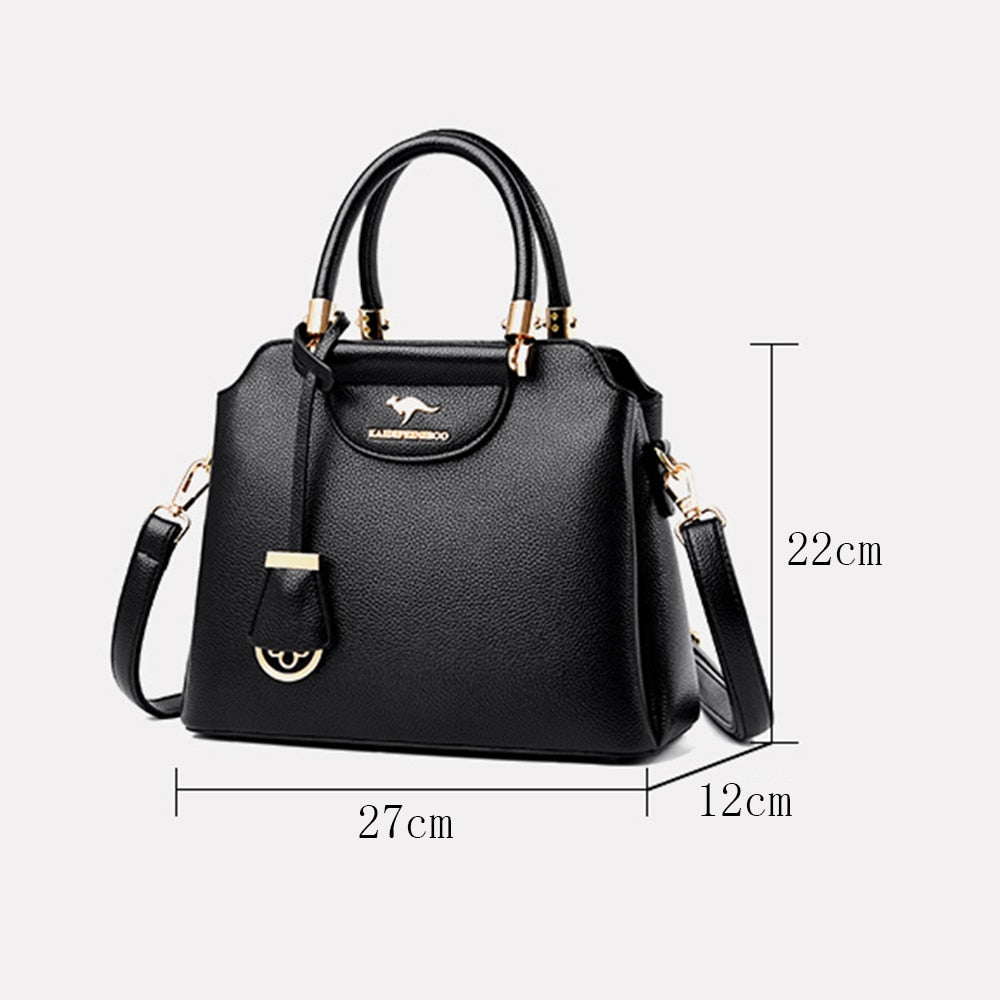 Soft Leather Casual Tote Bag Luxury Handbags Women Bags Designer Large Capacity Ladies Shoulder Crossbody Hand Bags for Women