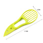 3 In 1 Avocado Slicer Shea Corer Butter Fruit Peeler Cutter Pulp Separator Plastic Knife Kitchen Vegetable Tools Kitchen Gadgets