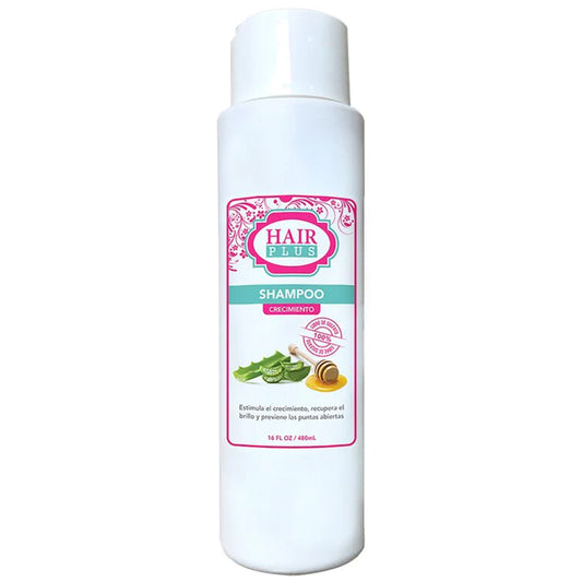 Hair Plus Shampoo Crecimiento & Control-Caída 16oz