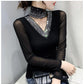 New 2022  T-Shirt Fashion Casual Turtleneck Diamond Woman
