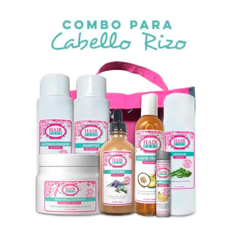 Hair Plus Combo Para Cabello Rizo