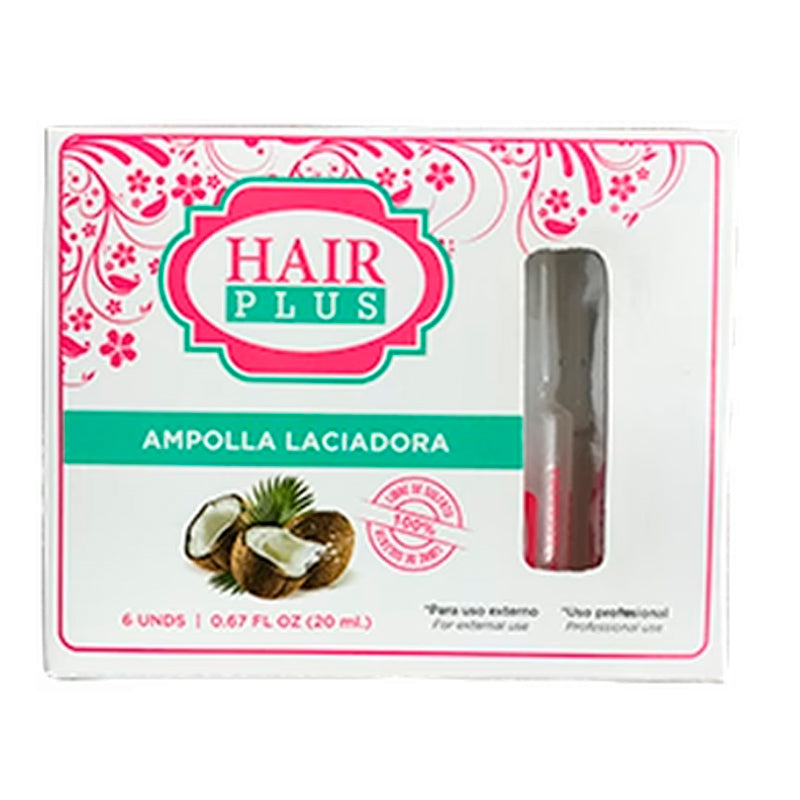 Hair Plus Ampollas Laciadoras 6 Unidades