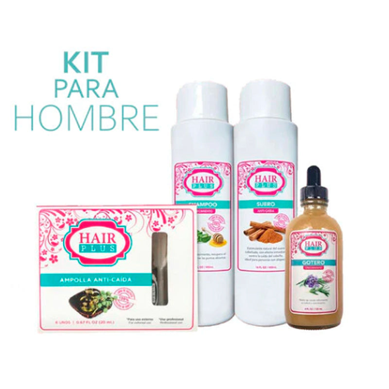 Hair Plus Combo Para Hombres Control-Caída