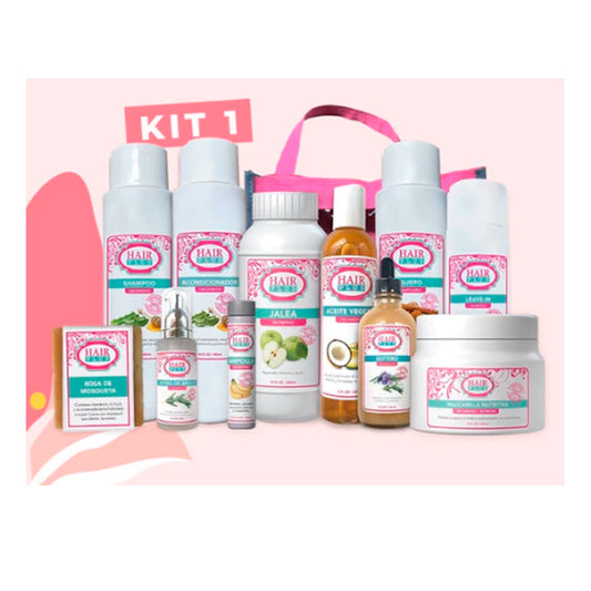 Hair Plus Kit #1 Crecimiento, Hidratación & Control Caída