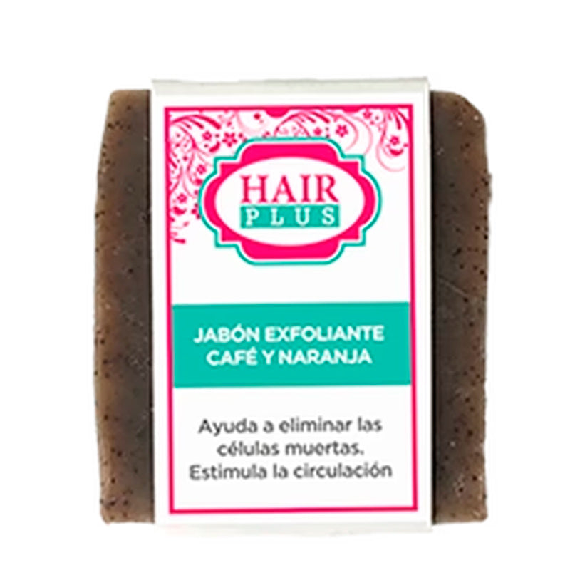 Hair Plus Jabón Exfoliante Café & Naranja