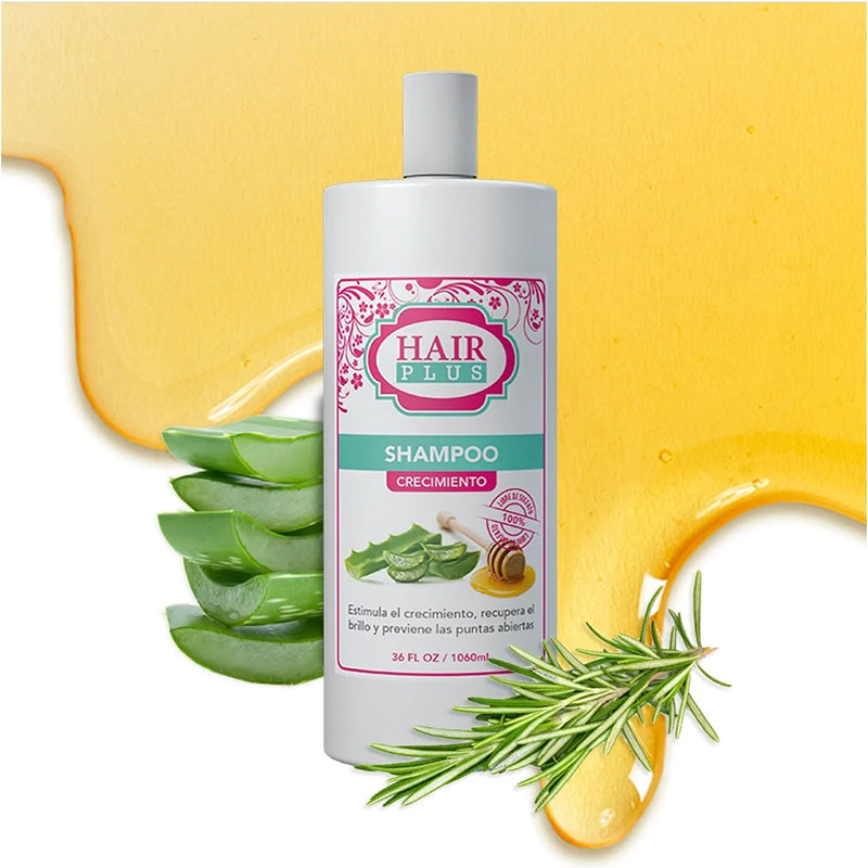 Hair Plus Shampoo Crecimiento & Control-Caída 32oz