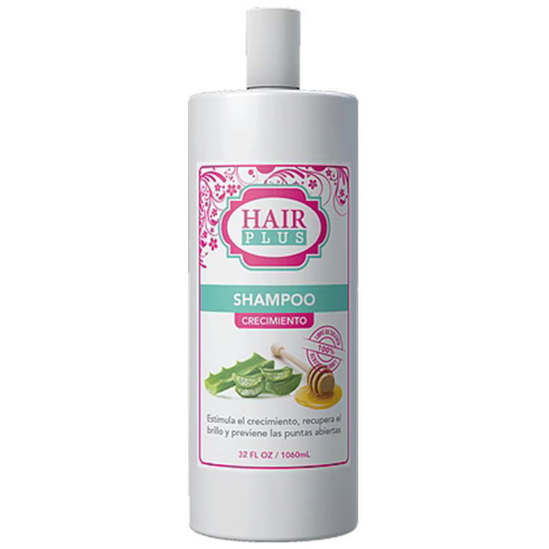 Hair Plus Shampoo Crecimiento & Control-Caída 32oz