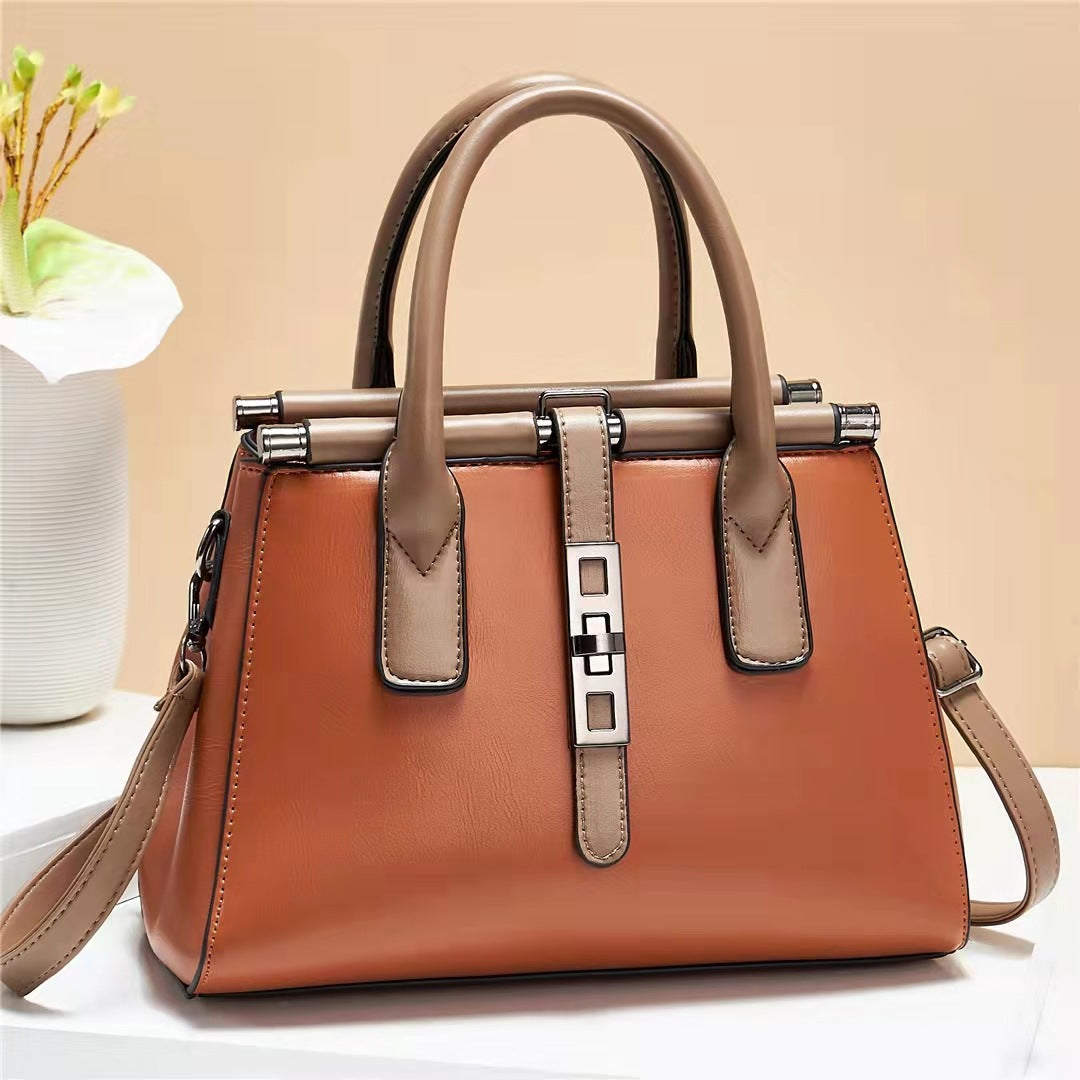 Fashionable  One-shoulder Large  Handbag