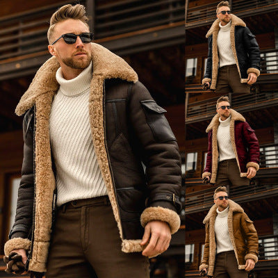 Winter Jacket Mens Military Fleece Warm Jackets Male F