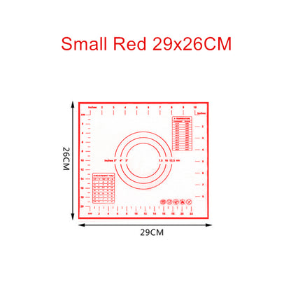 Silicone Baking Mat Pizza Dough Maker Pastry Kitchen Gadgets Cooking Tools Utensils Bakeware Kneading Accessories Lot