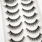 NEW 2/5/10 Pairs Natural False Eyelashes