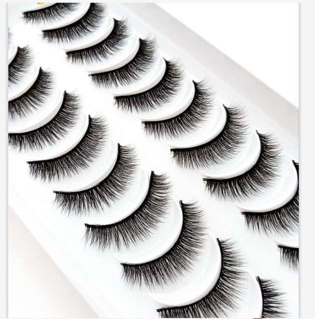 NEW 2/5/10 Pairs Natural False Eyelashes