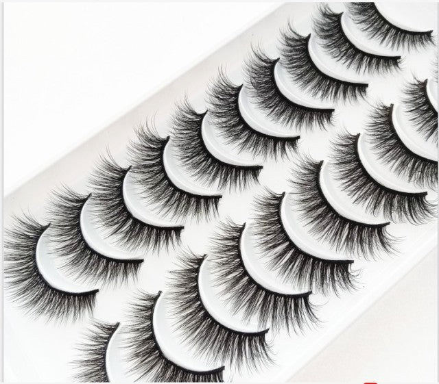 NEW 2/5/10 Pairs Natural False Eyelashes