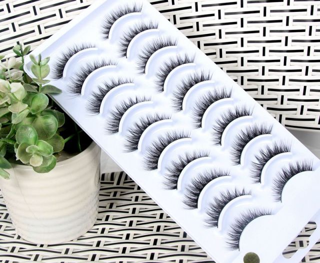 NEW 2/5/10 Pairs Natural False Eyelashes