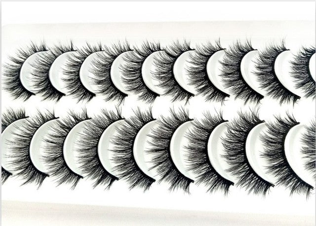 NEW 2/5/10 Pairs Natural False Eyelashes