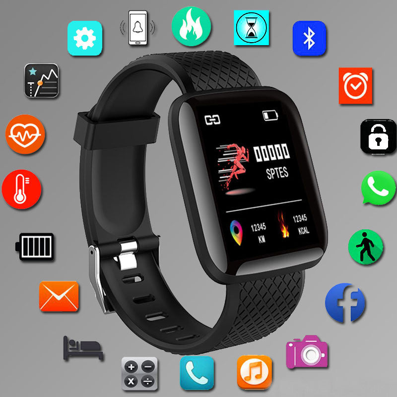 Men Women Smart Watch Blood Pressure Waterproof