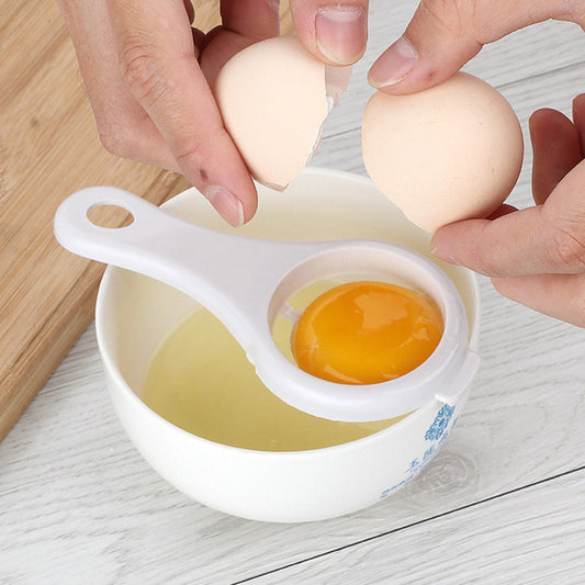 1PC Egg Yolk Separator Divider White