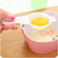 1PC Egg Yolk Separator Divider White