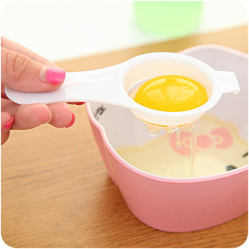 1PC Egg Yolk Separator Divider White