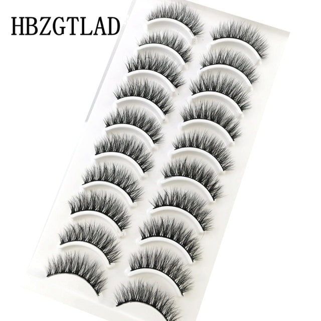 NEW 2/5/10 Pairs Natural False Eyelashes