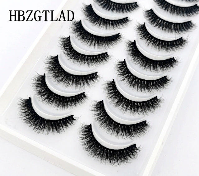 NEW 2/5/10 Pairs Natural False Eyelashes