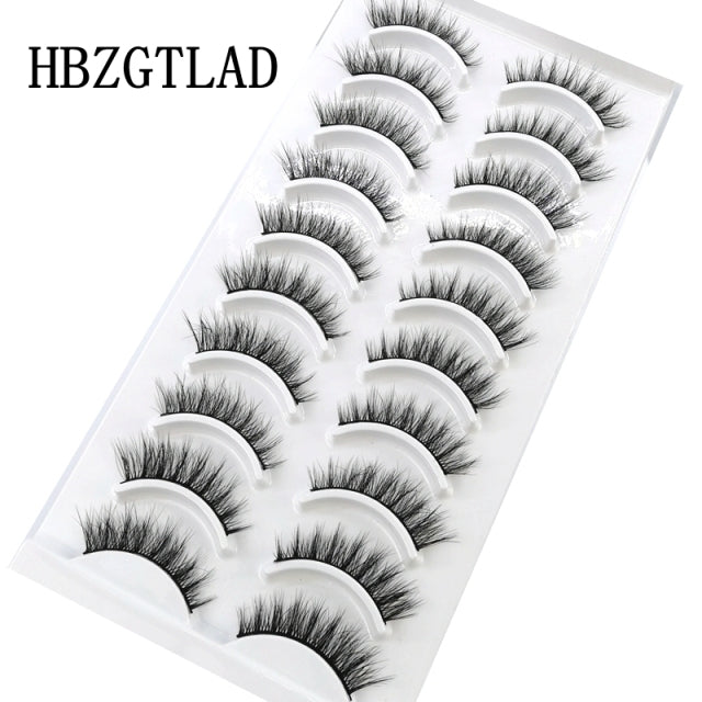 NEW 2/5/10 Pairs Natural False Eyelashes