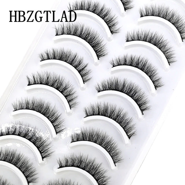 NEW 2/5/10 Pairs Natural False Eyelashes