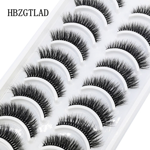 NEW 2/5/10 Pairs Natural False Eyelashes