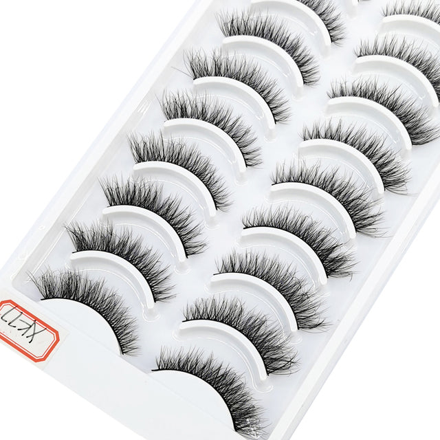 NEW 2/5/10 Pairs Natural False Eyelashes