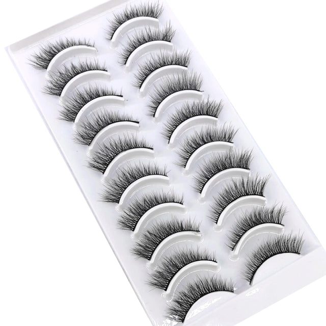 NEW 2/5/10 Pairs Natural False Eyelashes