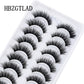 NEW 2/5/10 Pairs Natural False Eyelashes