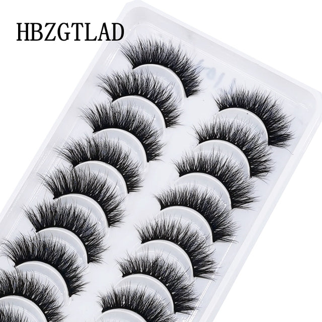 NEW 2/5/10 Pairs Natural False Eyelashes